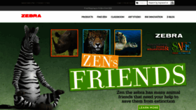 What Zebrapen.com website looked like in 2021 (3 years ago)