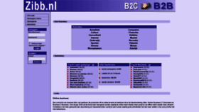 What Zibb.nl website looked like in 2021 (3 years ago)