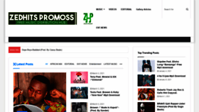 What Zedhitspromoss.com website looked like in 2021 (3 years ago)