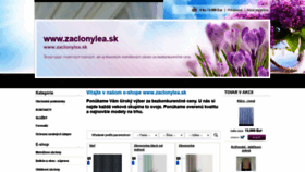 What Zaclonylea.sk website looked like in 2021 (3 years ago)