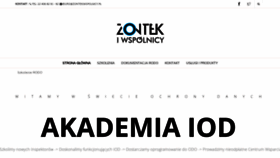 What Zontekiwspolnicy.pl website looked like in 2021 (3 years ago)