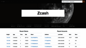 What Zcha.in website looked like in 2021 (3 years ago)
