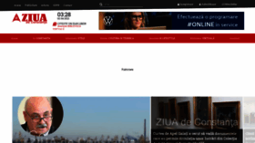 What Ziuaconstanta.ro website looked like in 2021 (3 years ago)