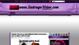 What Zadruga-uzivo.com website looked like in 2021 (3 years ago)