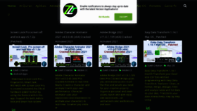 What Zcteam.id website looked like in 2021 (3 years ago)