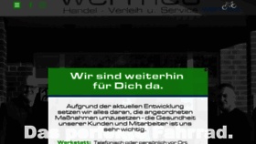 What Zweirad-wermes.de website looked like in 2021 (2 years ago)