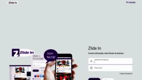 What Zlidein.com website looked like in 2021 (3 years ago)