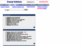 What Zonums.com website looked like in 2021 (3 years ago)