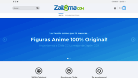 What Zaitama.com website looked like in 2021 (2 years ago)