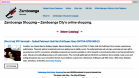 What Zamboanga.com website looked like in 2021 (2 years ago)