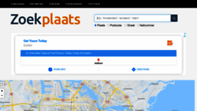 What Zoekplaats.nl website looked like in 2021 (2 years ago)