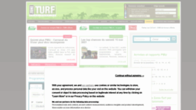 What Zone-turf.fr website looked like in 2021 (2 years ago)
