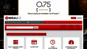 What Zdilej.cz website looked like in 2021 (2 years ago)