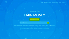 What Zee.gl website looked like in 2021 (4 years ago)