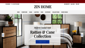 What Zinhome.com website looked like in 2021 (2 years ago)