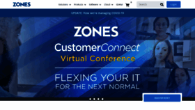 What Zones.com website looked like in 2021 (2 years ago)