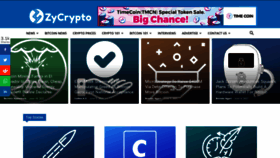 What Zycrypto.com website looked like in 2021 (2 years ago)