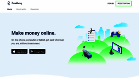 What Zareklamy.com website looked like in 2021 (2 years ago)