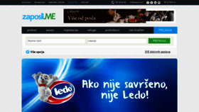 What Zaposli.me website looked like in 2021 (3 years ago)