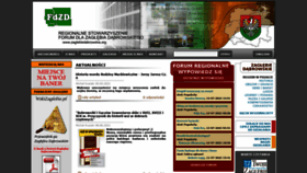 What Zaglebiedabrowskie.org website looked like in 2021 (2 years ago)