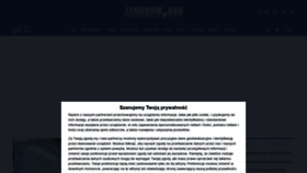 What Zambrow.org.pl website looked like in 2021 (2 years ago)