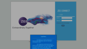 What Zeeconnect.in website looked like in 2021 (2 years ago)
