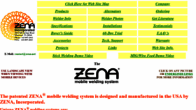 What Zenawelds.com website looked like in 2021 (2 years ago)