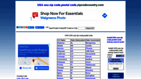What Zipcodecountry.com website looked like in 2021 (2 years ago)