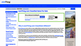 What Zumthing.com website looked like in 2021 (2 years ago)