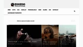 What Zoozoo.hu website looked like in 2021 (2 years ago)
