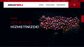 What Zorluenerji.com.tr website looked like in 2021 (2 years ago)