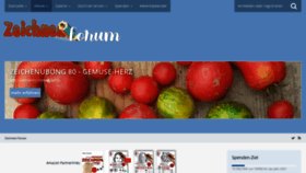 What Zeichnen-forum.de website looked like in 2021 (2 years ago)