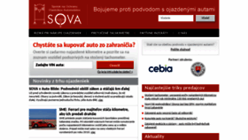 What Zdruzenie-sova.sk website looked like in 2021 (2 years ago)