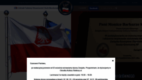 What Zbfsop.pl website looked like in 2021 (2 years ago)