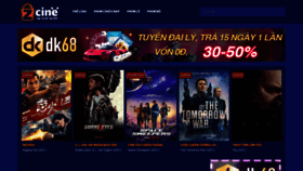 What Zcine.net website looked like in 2021 (2 years ago)