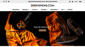What Zoofashions.com website looked like in 2021 (2 years ago)