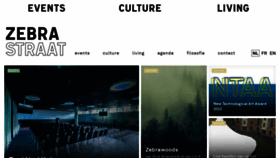 What Zebrastraat.be website looked like in 2021 (2 years ago)