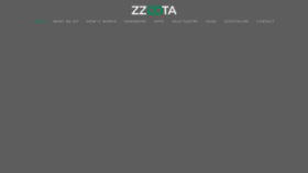 What Zzoota.com website looked like in 2021 (2 years ago)