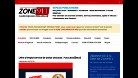 What Zone911.com website looked like in 2021 (2 years ago)
