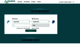 What Zinchanger.com website looked like in 2021 (3 years ago)