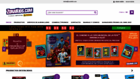What Zonakids.com website looked like in 2021 (2 years ago)