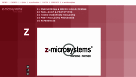 What Z-microsystems.com website looked like in 2021 (2 years ago)