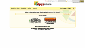 What Zippyshare.com website looked like in 2022 (2 years ago)