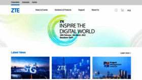 What Zte.com.cn website looked like in 2022 (2 years ago)