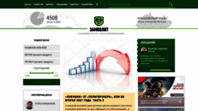 What Zampolit.com website looked like in 2022 (2 years ago)