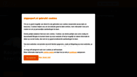 What Ziggosporttotaal.nl website looked like in 2022 (2 years ago)