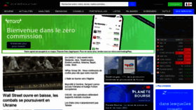 What Zonebourse.com website looked like in 2022 (2 years ago)