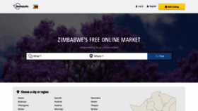 What Zimhokoyo.com website looked like in 2022 (2 years ago)