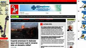 What Ziuanews.ro website looked like in 2022 (2 years ago)