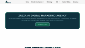 What Zrexa.com website looked like in 2022 (2 years ago)